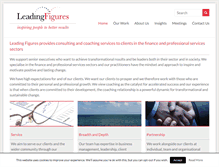 Tablet Screenshot of leadingfigures.com